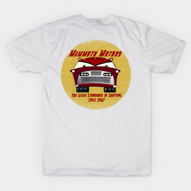 Mammoth Motors - Back and Front Print by DistractedGeek